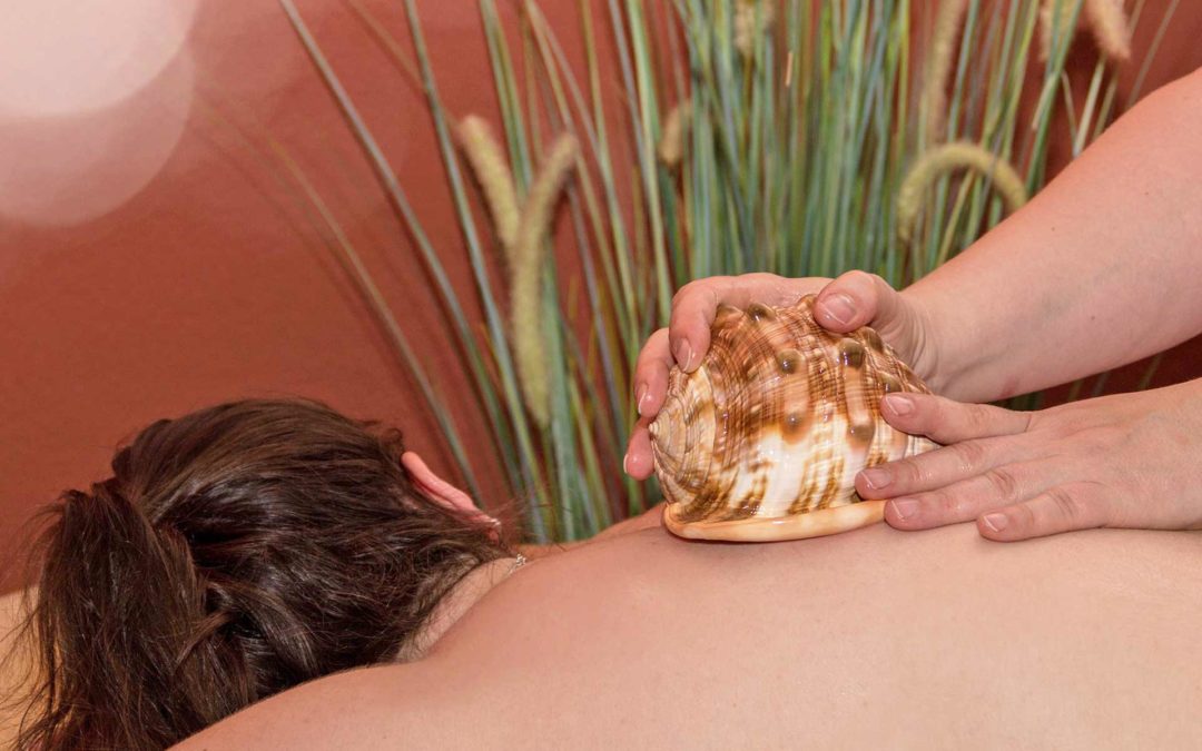 Massage aux coquillages